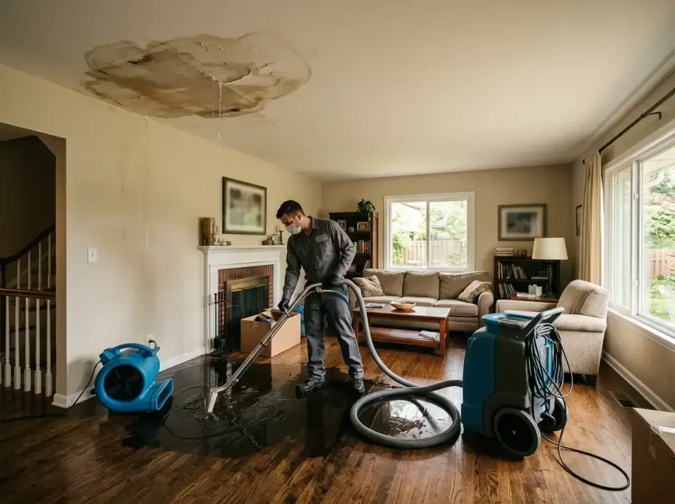 attic-pipe-burst-ceiling-drip-008 — frequently asked questions, Water Damage Restoration & Carpet Care in Lake Wildwood, CA